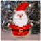 Christmas Lighted Santa Claus Displays, Light Up Collapsible Santa Pre Lit Pop Up Santa Claus Christmas Decorations for Indoor Outdoor Garden Yard Lawn Holiday Party Decor